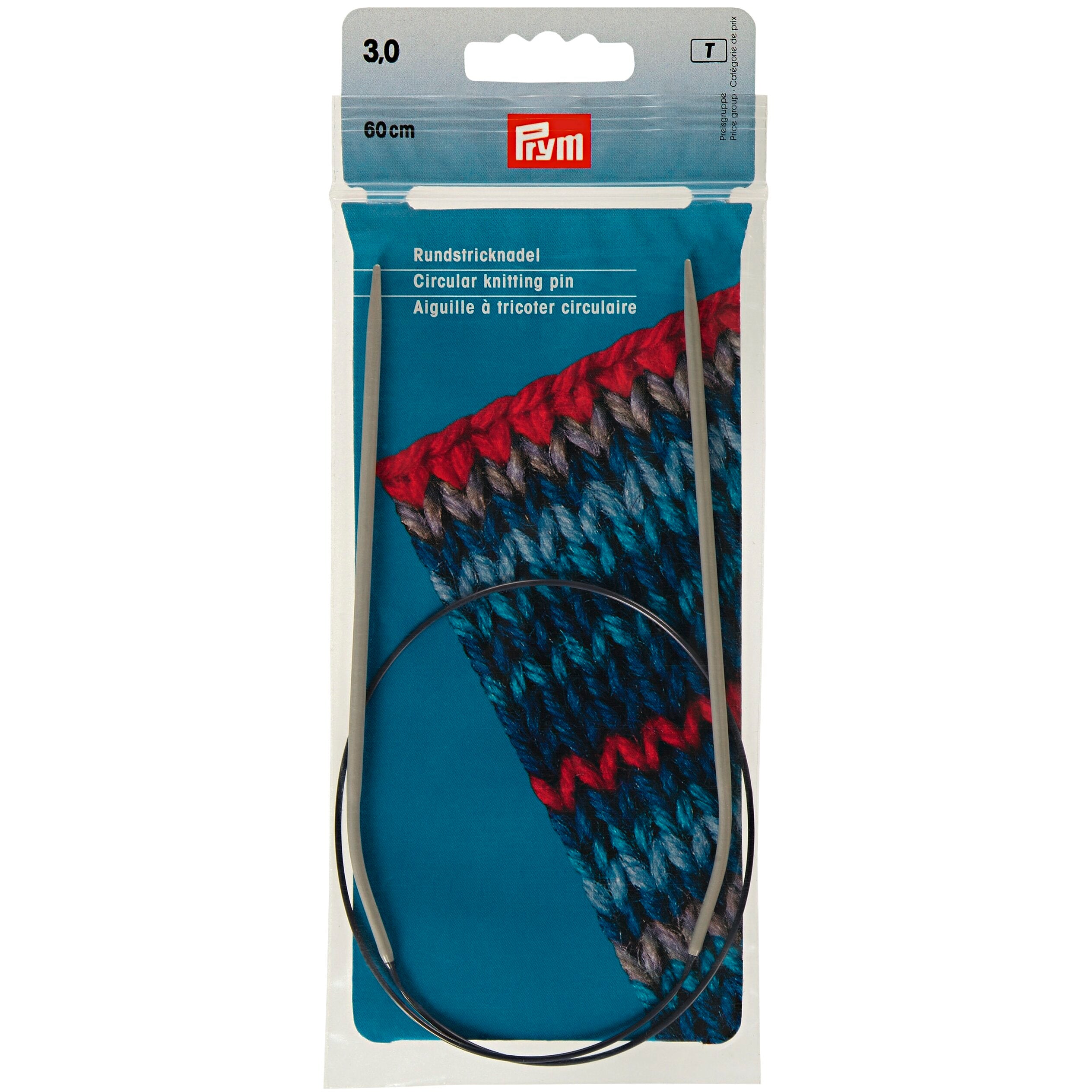 Prym-Rundstricknadeln- Metall