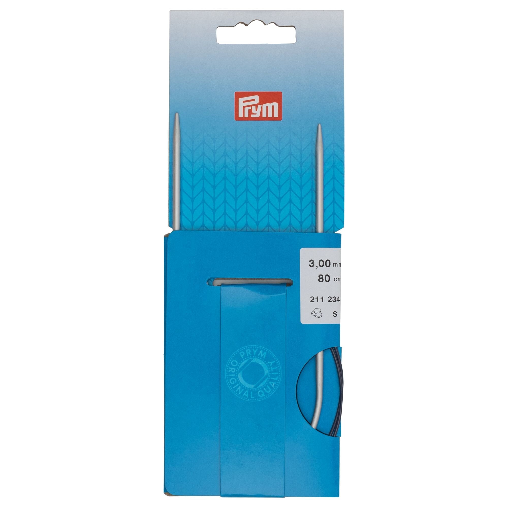 Prym-Rundstricknadeln- Metall