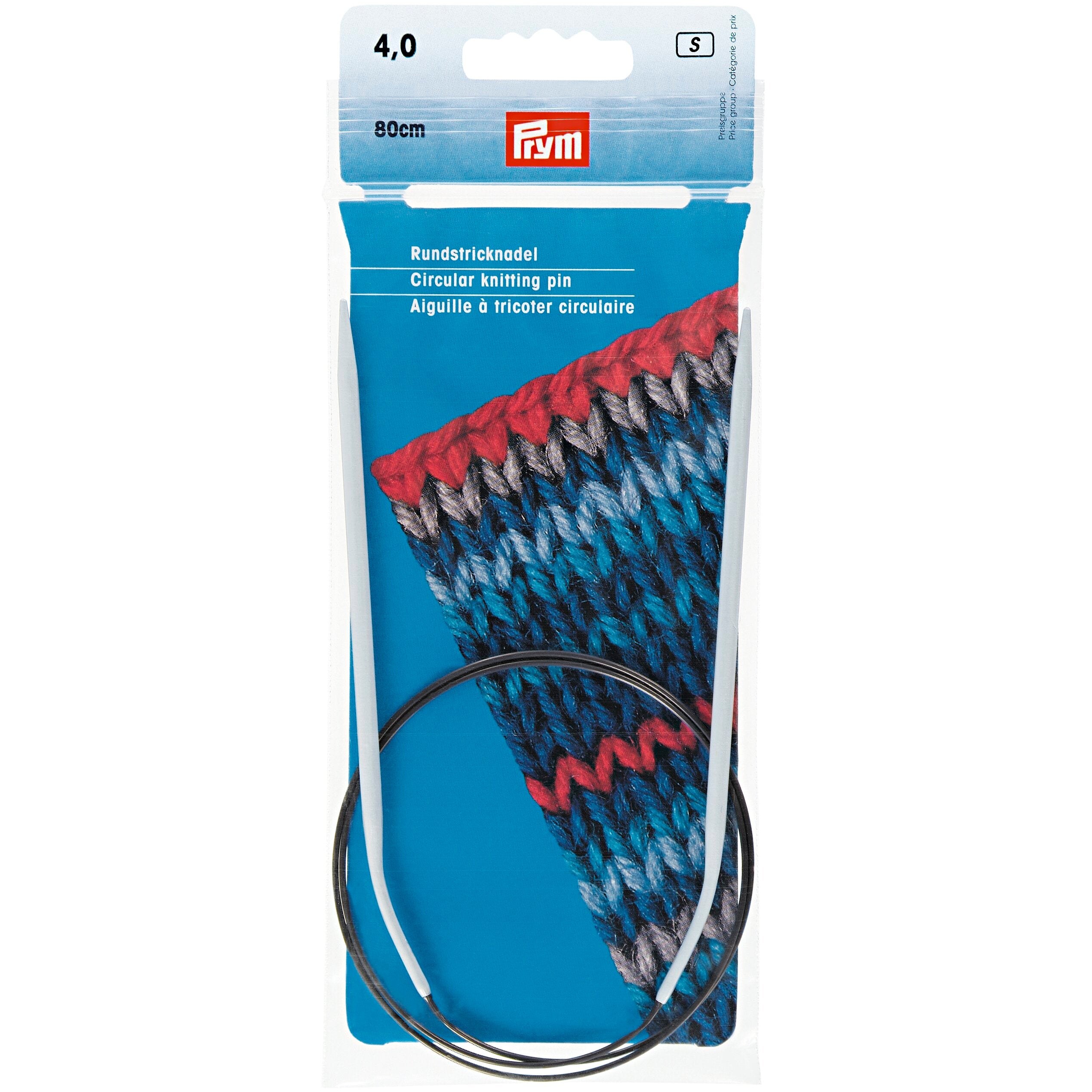 Prym-Rundstricknadeln- Metall