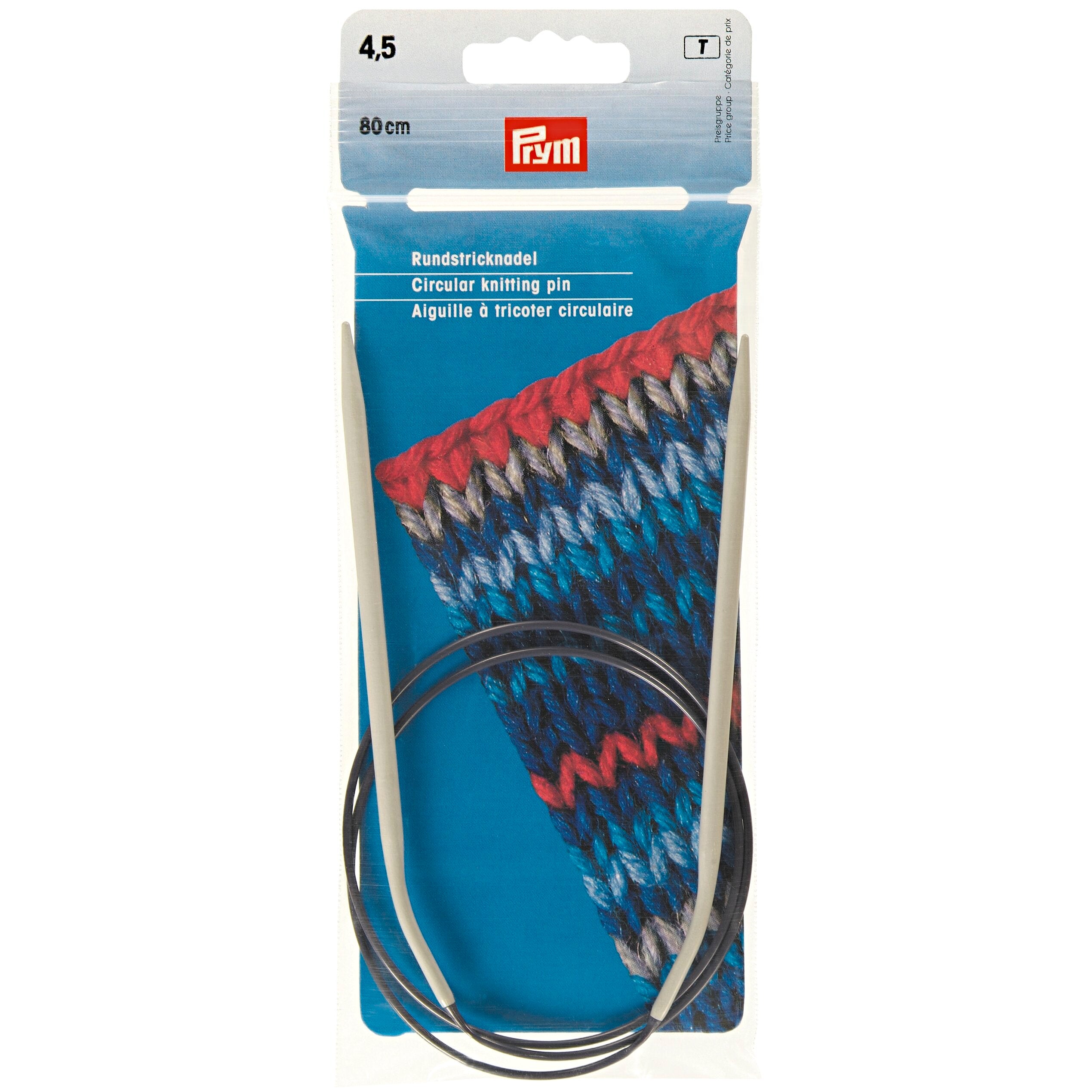 Prym-Rundstricknadeln- Metall