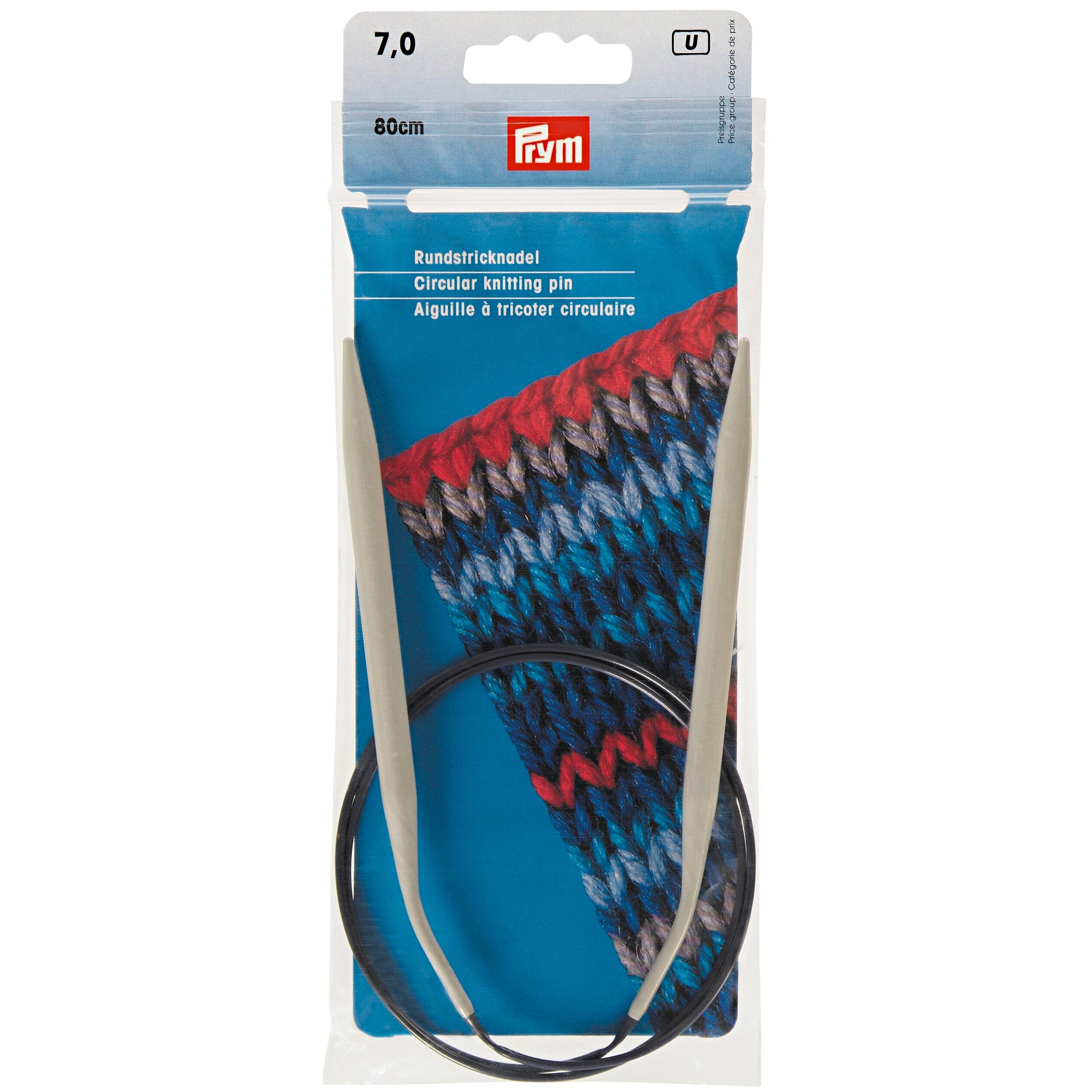 Prym-Rundstricknadeln- Metall