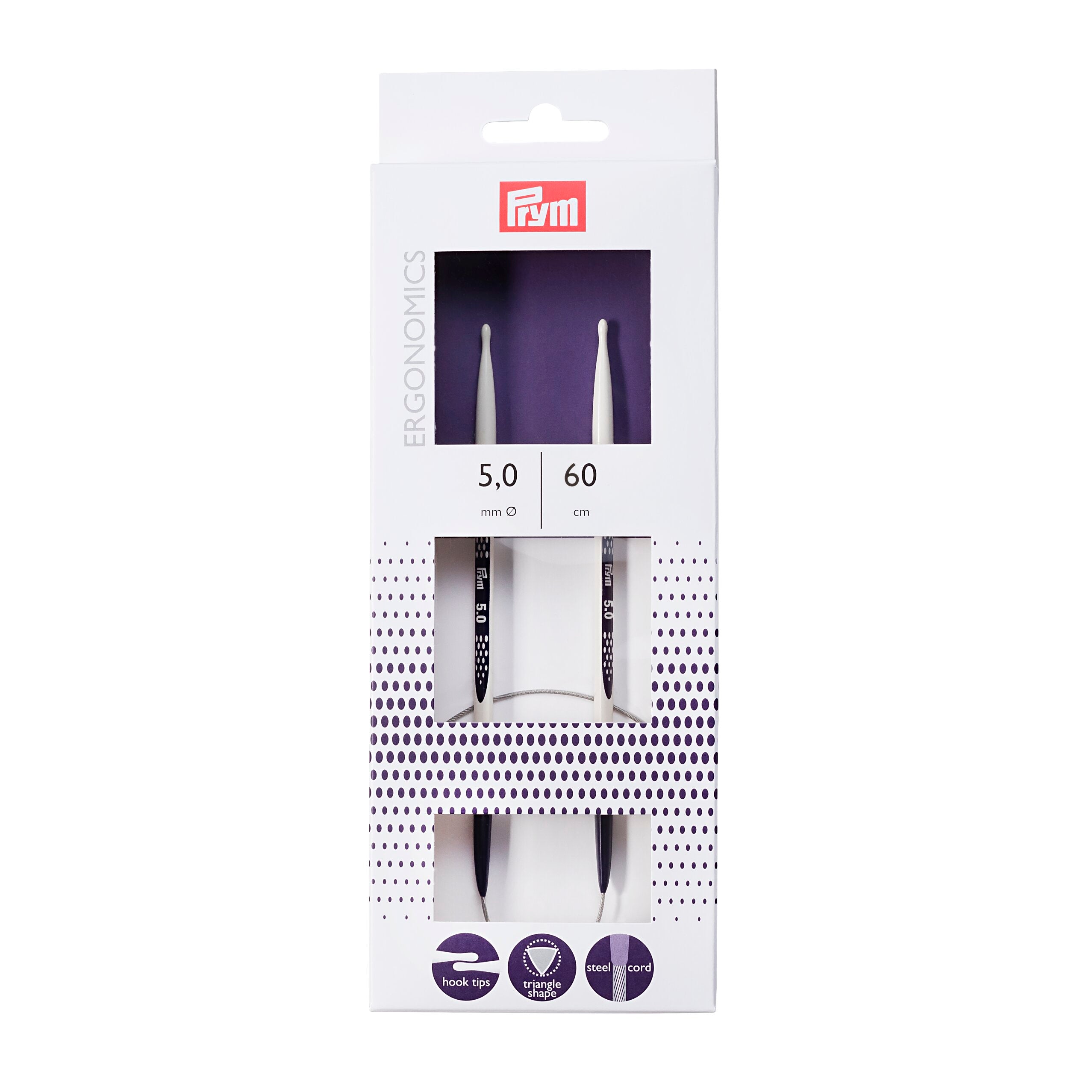 Prym-Rundstricknadeln- Ergonomisch