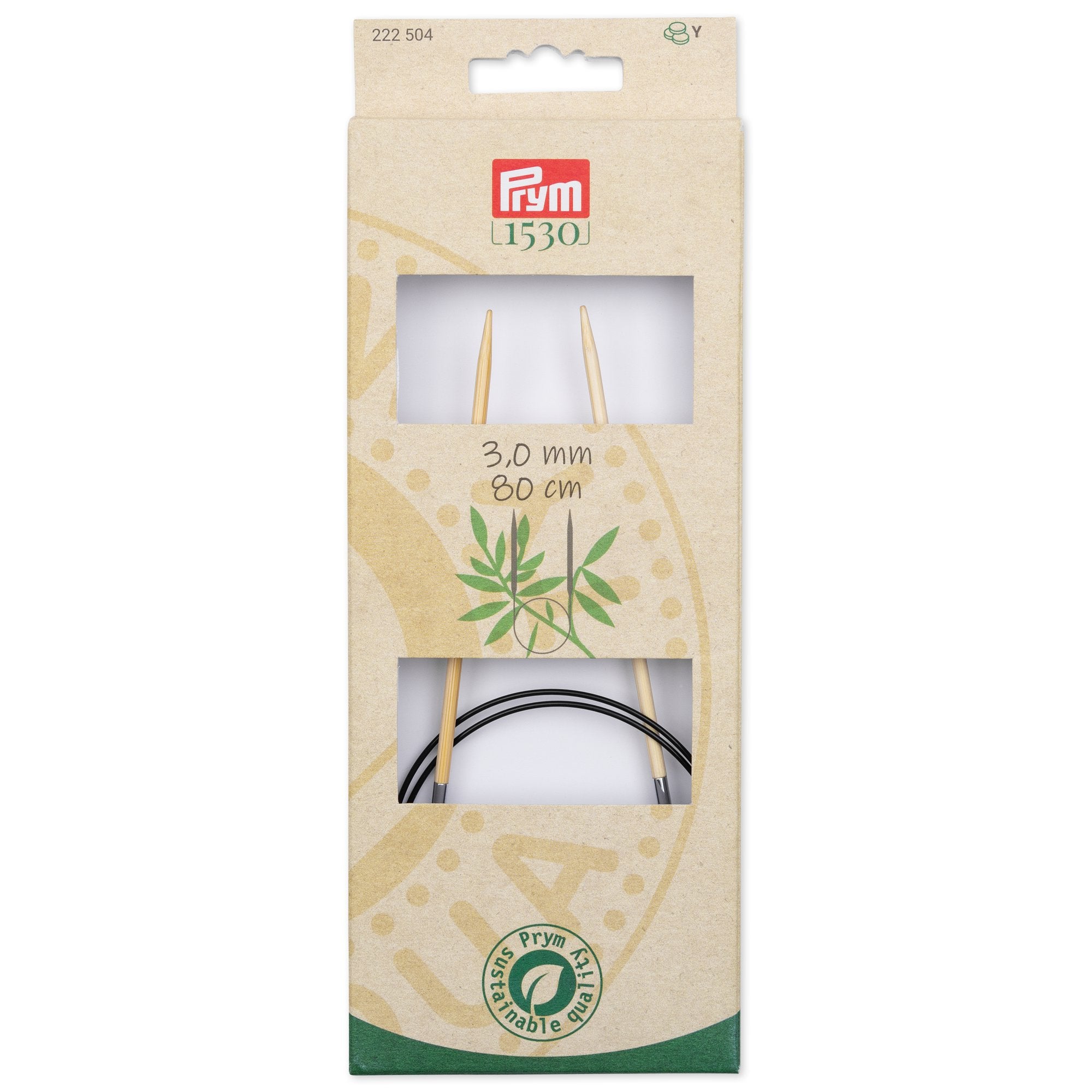 Prym-Rundstricknadeln- Bambus