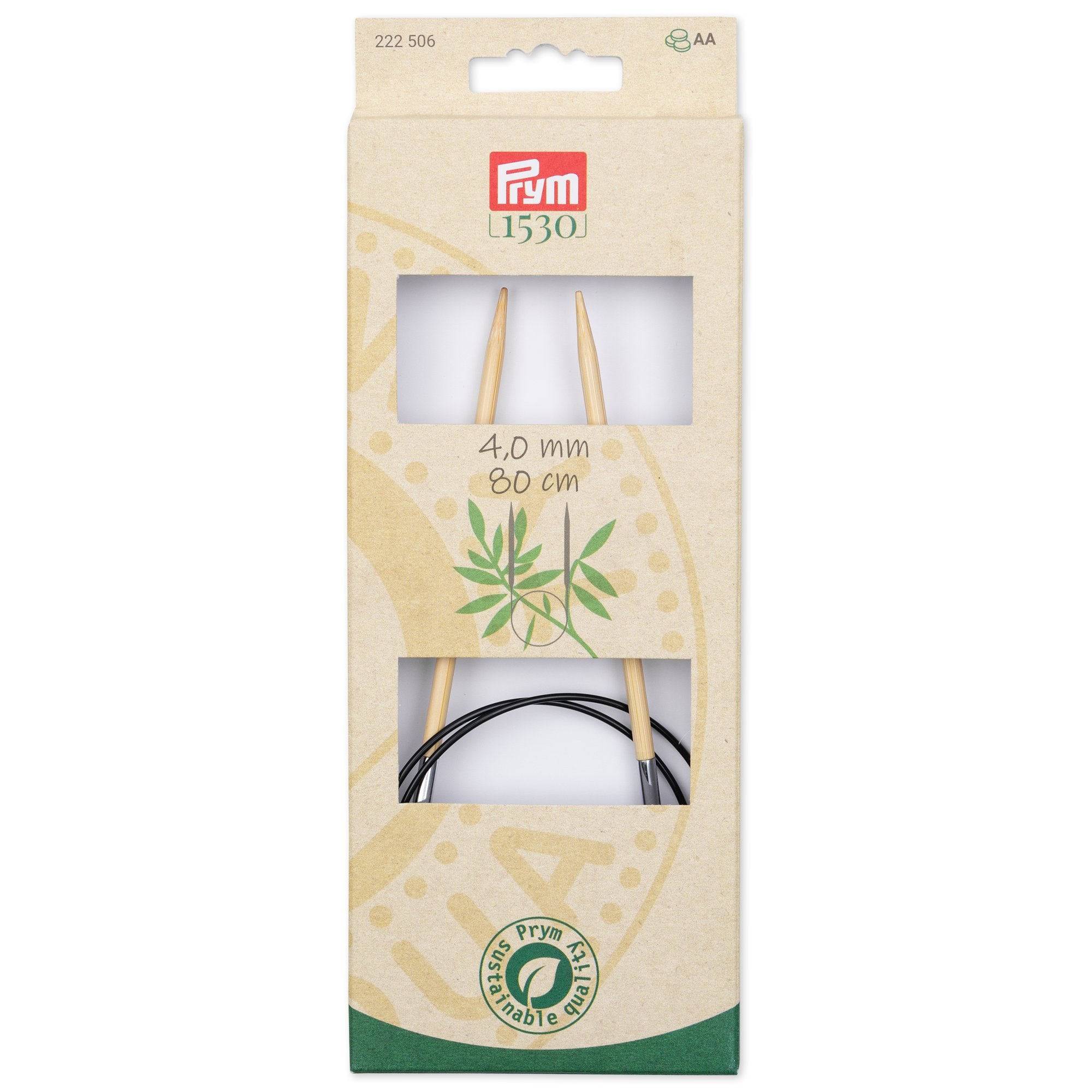 Prym-Rundstricknadeln- Bambus