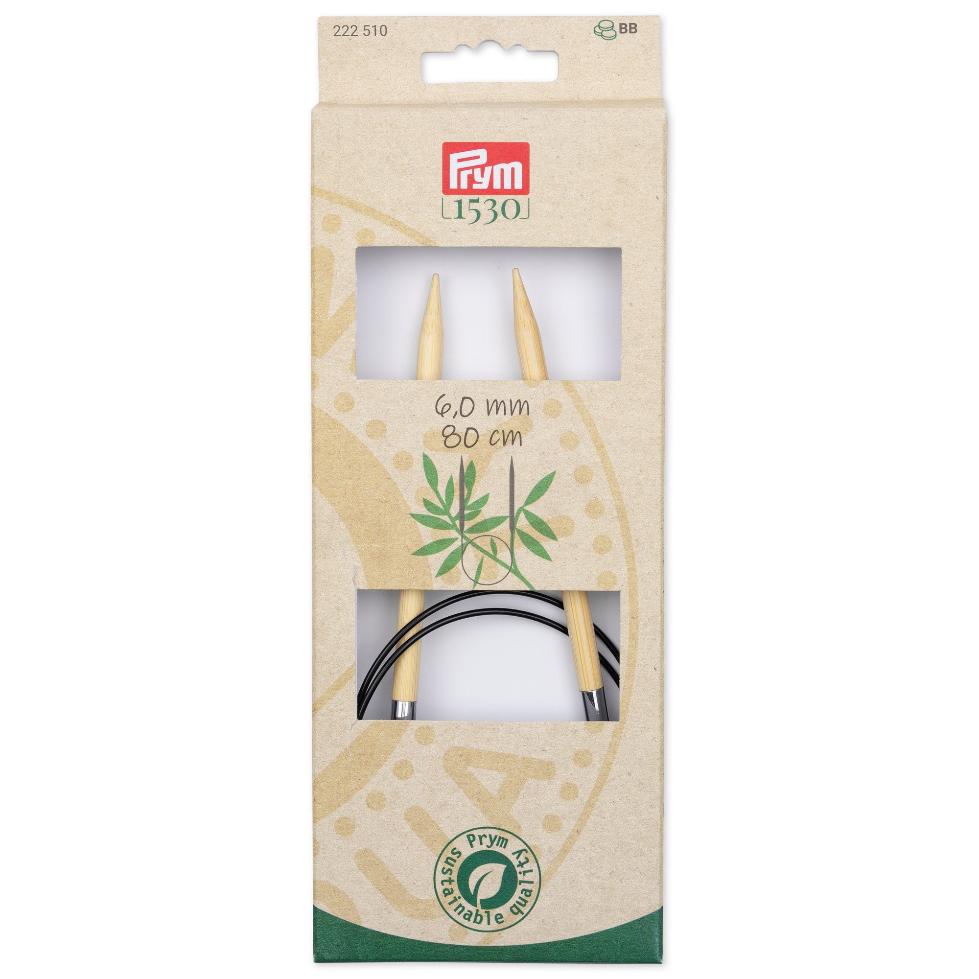 Prym-Rundstricknadeln- Bambus