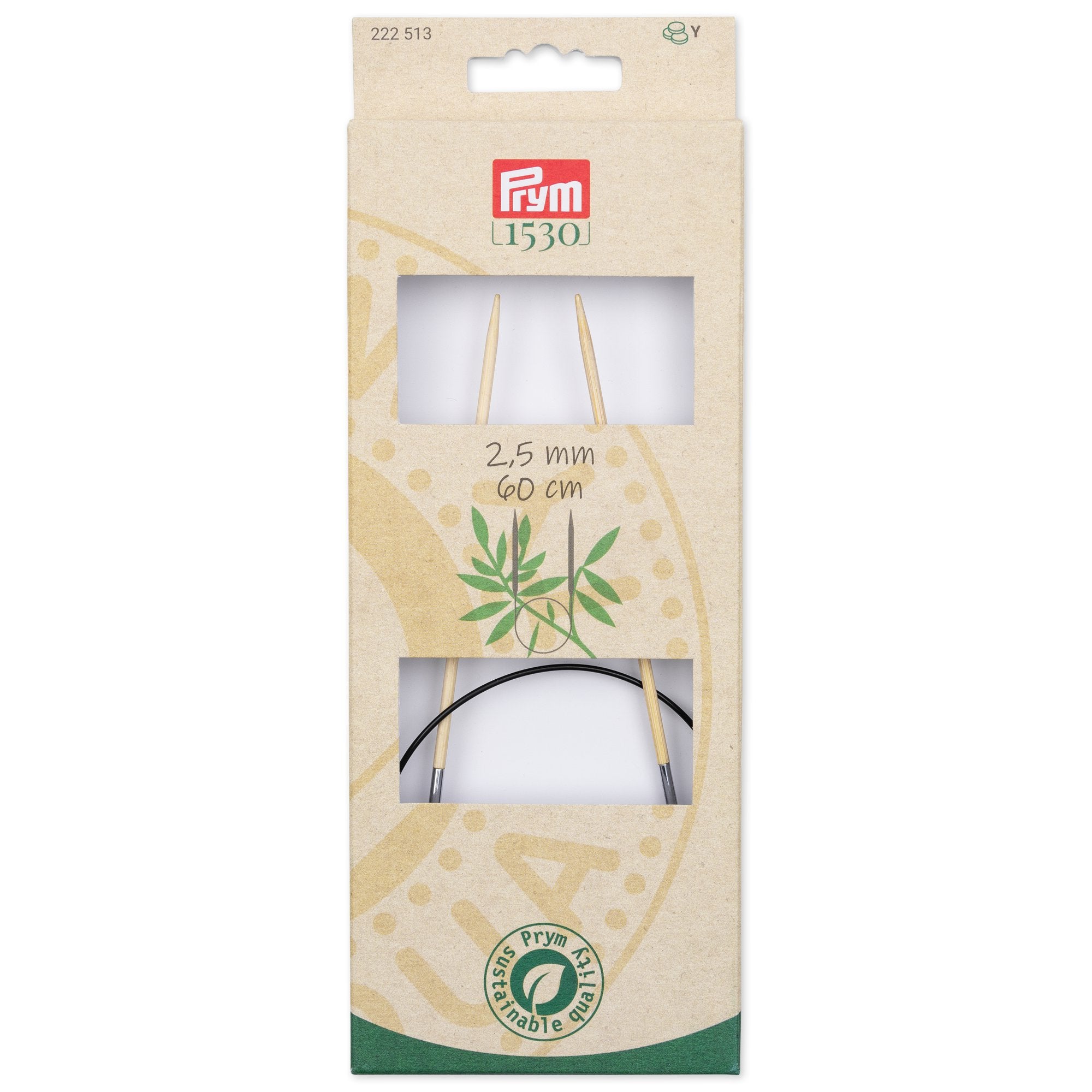 Prym-Rundstricknadeln- Bambus