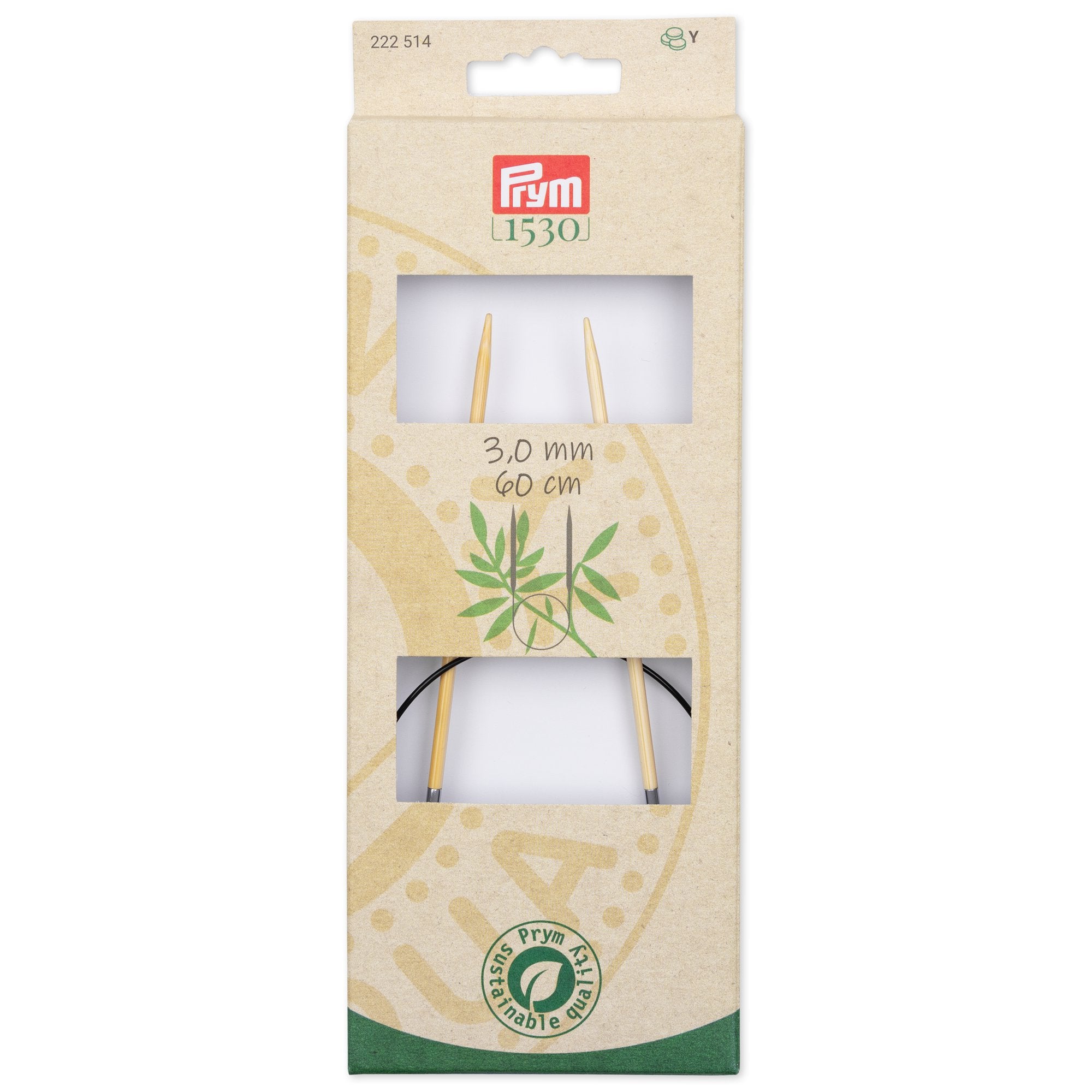 Prym-Rundstricknadeln- Bambus