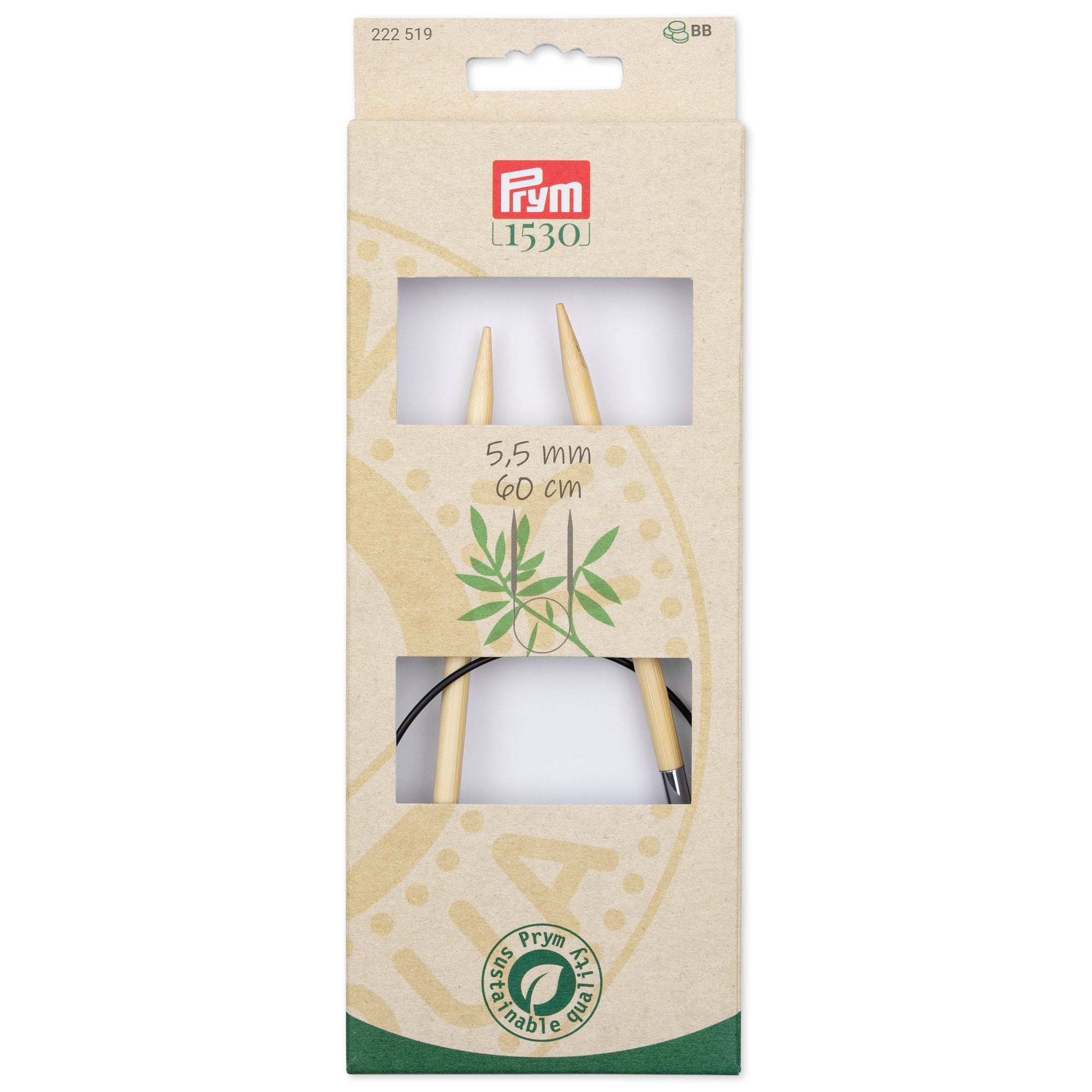 Prym-Rundstricknadeln- Bambus