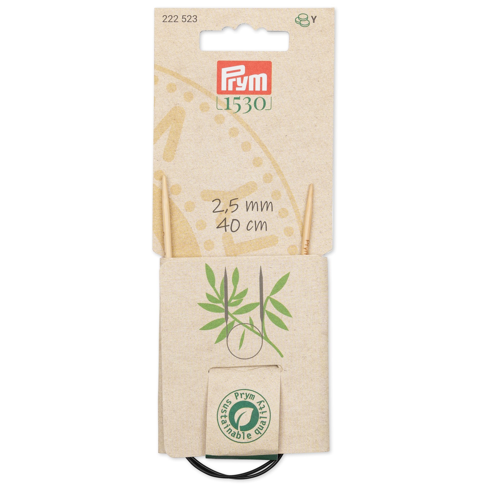 Prym-Rundstricknadeln- Bambus