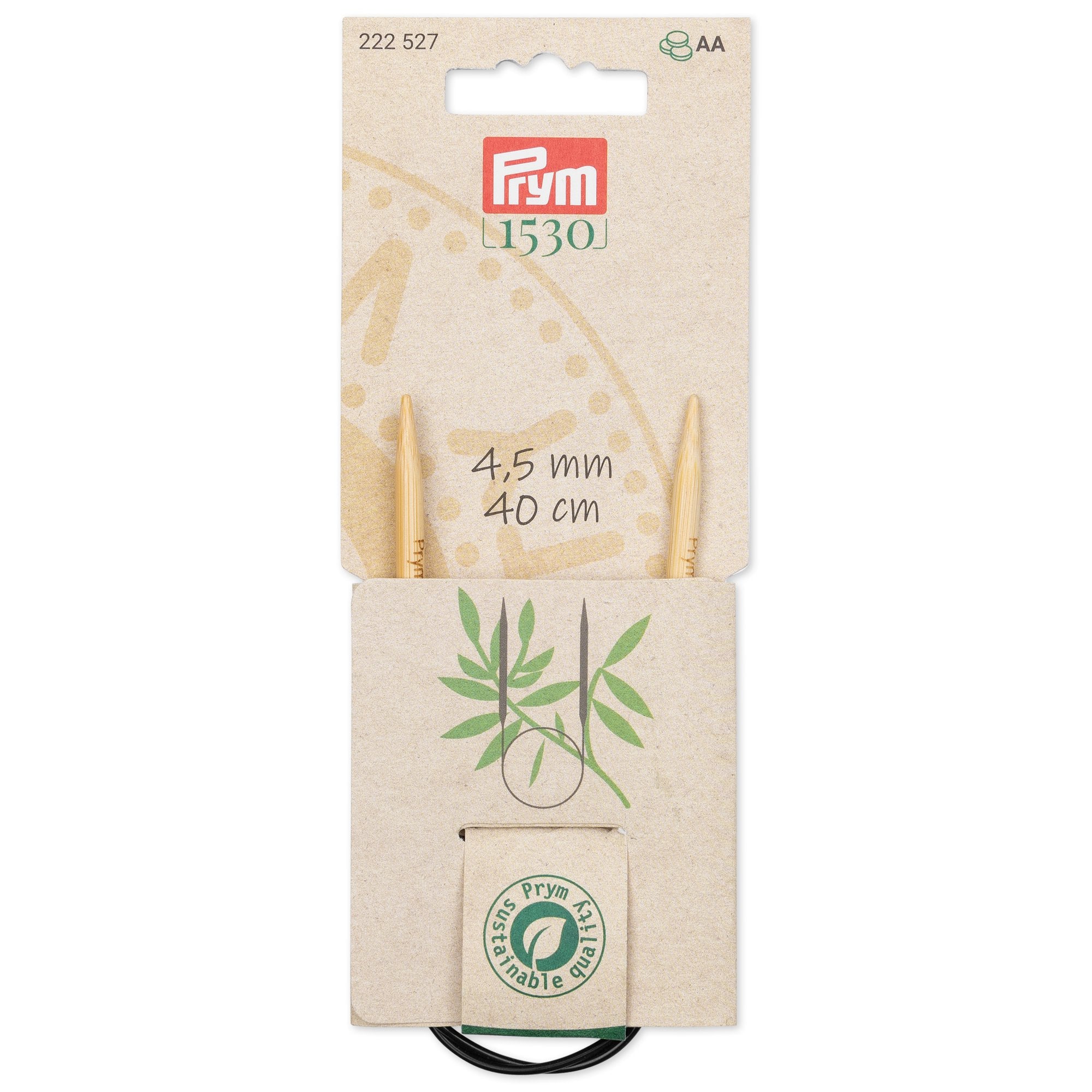 Prym-Rundstricknadeln- Bambus