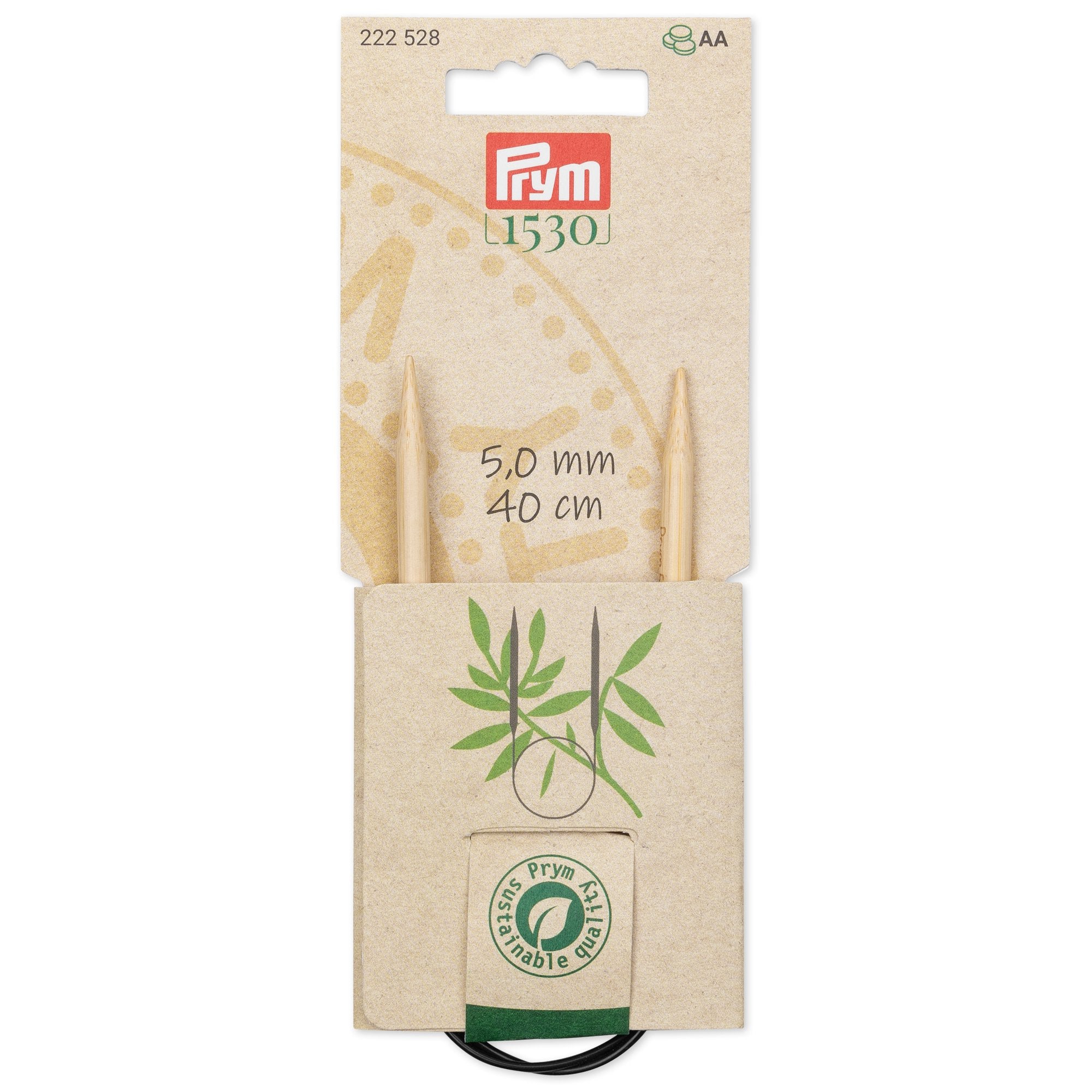 Prym-Rundstricknadeln- Bambus