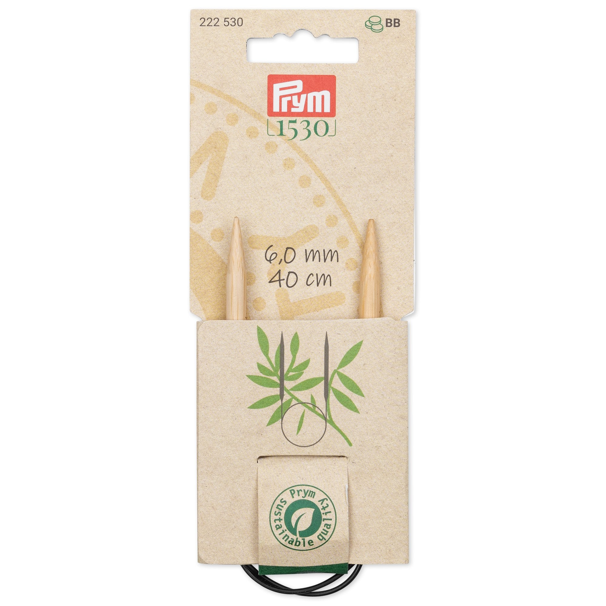 Prym-Rundstricknadeln- Bambus
