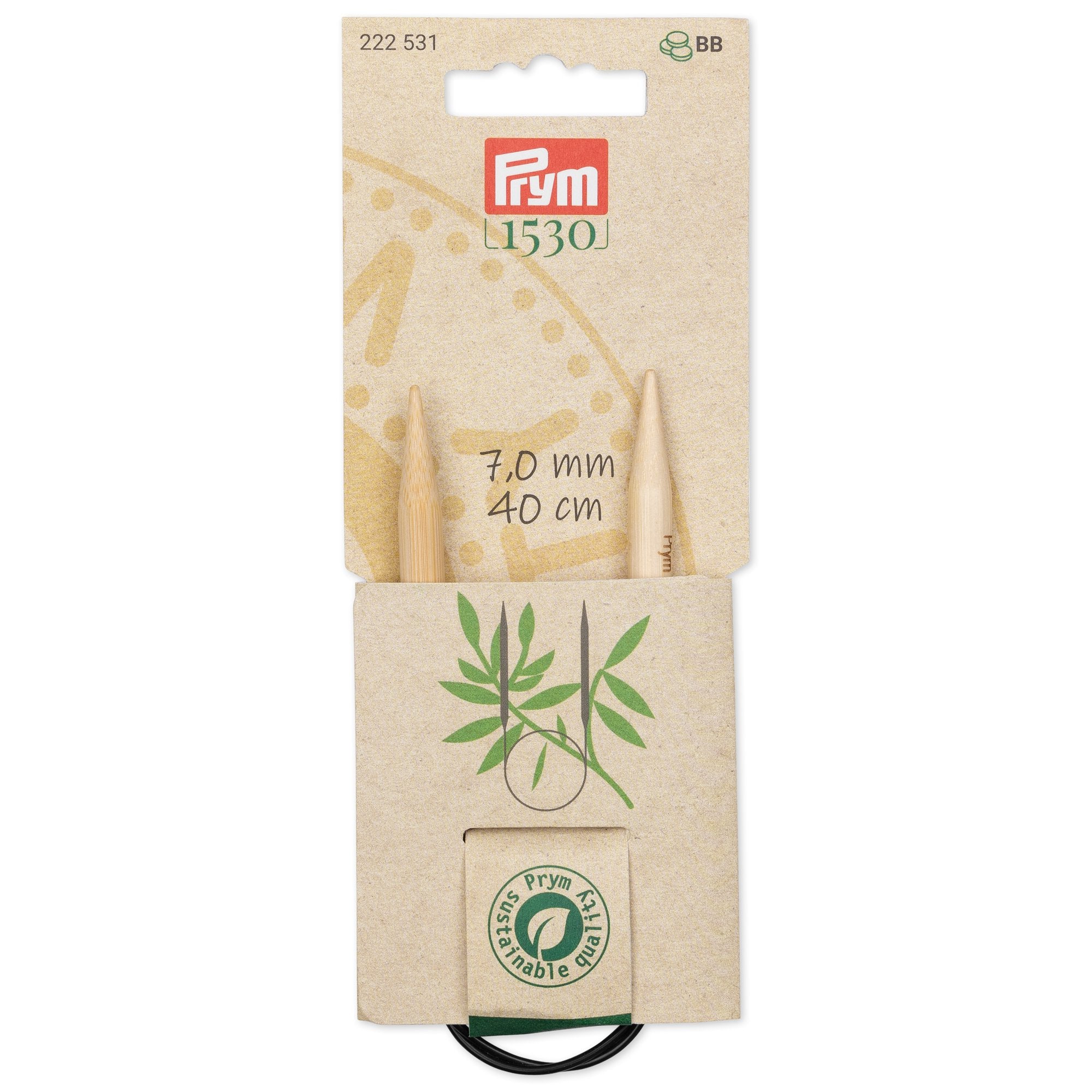 Prym-Rundstricknadeln- Bambus
