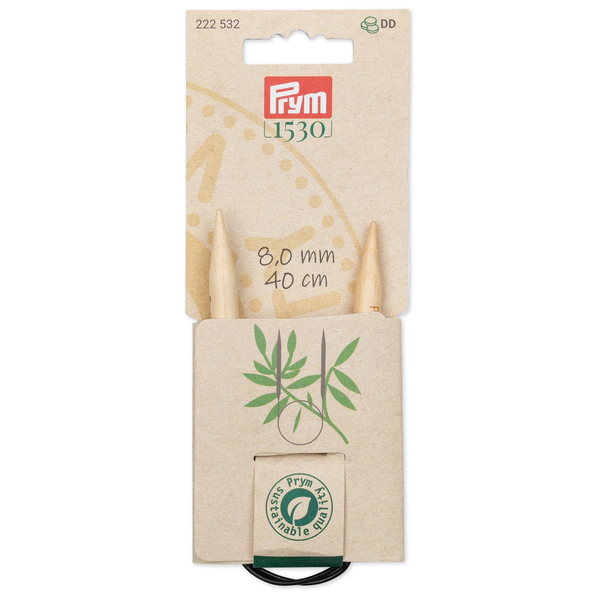Prym-Rundstricknadeln- Bambus