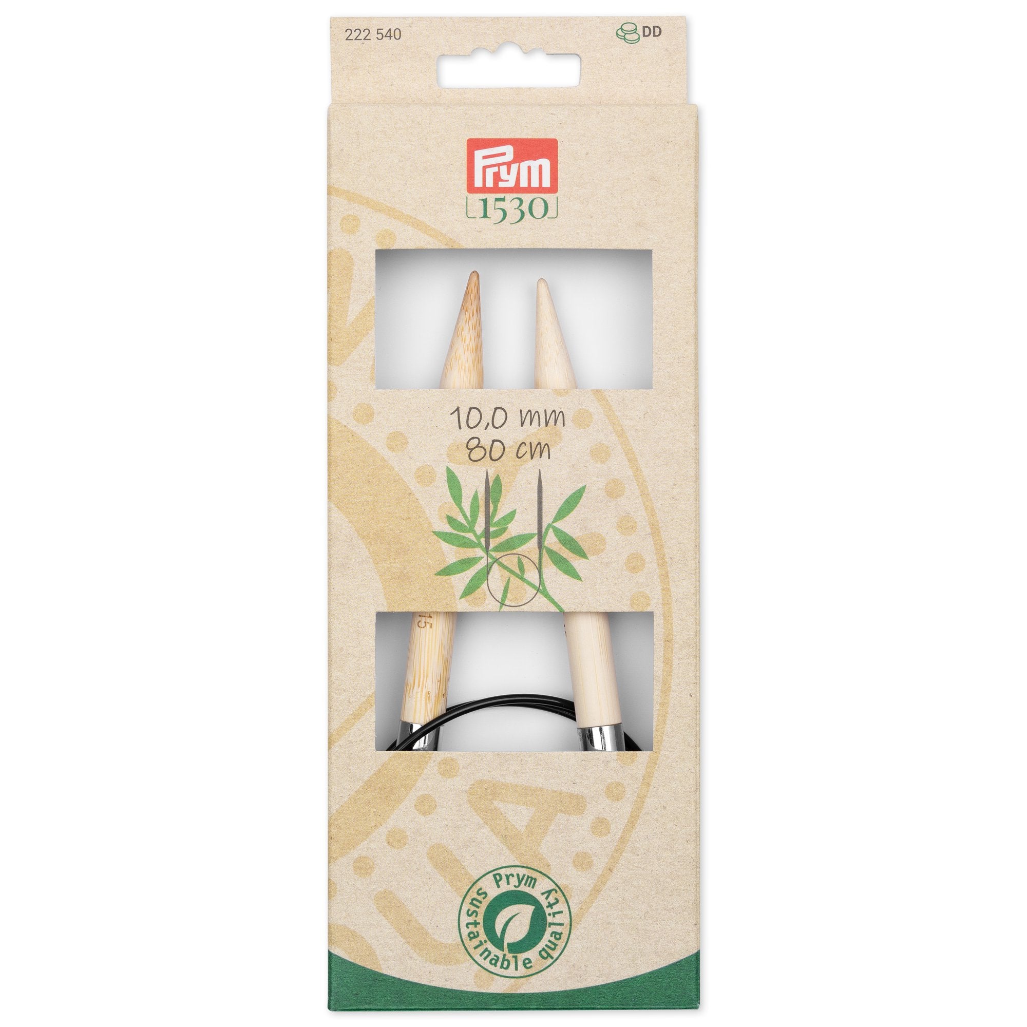 Prym-Rundstricknadeln- Bambus
