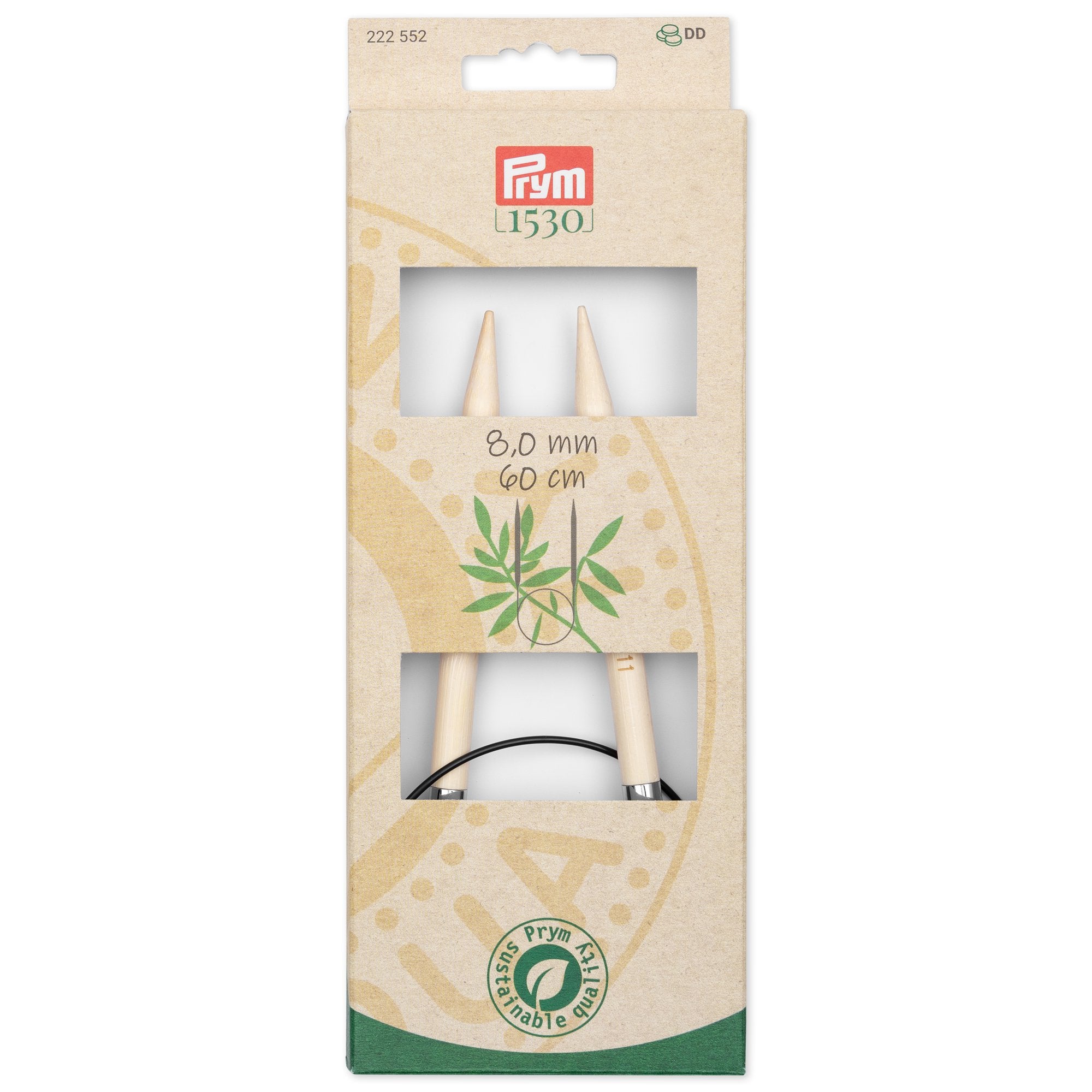 Prym-Rundstricknadeln- Bambus