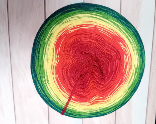 BB-Bobbel - Wolle- Farbverlaufsgarn 4-fädig