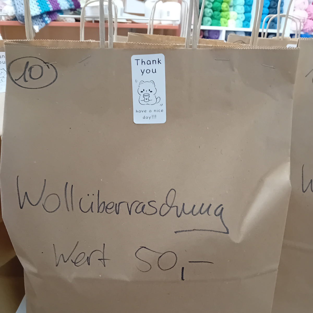 Wolle Wollüberraschungstüte 2 in Braun